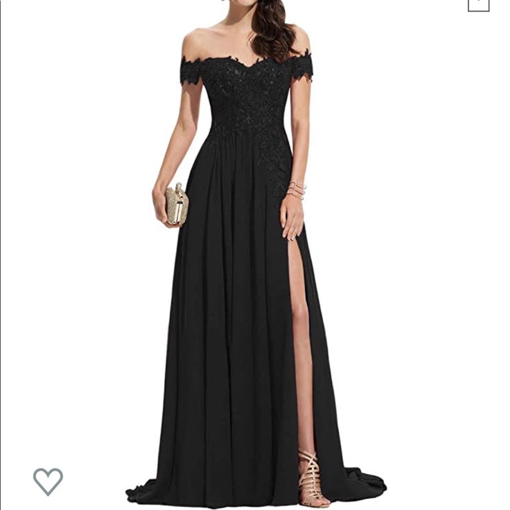 Off Shoulder Prom Dresses Long Formal Evening Gown